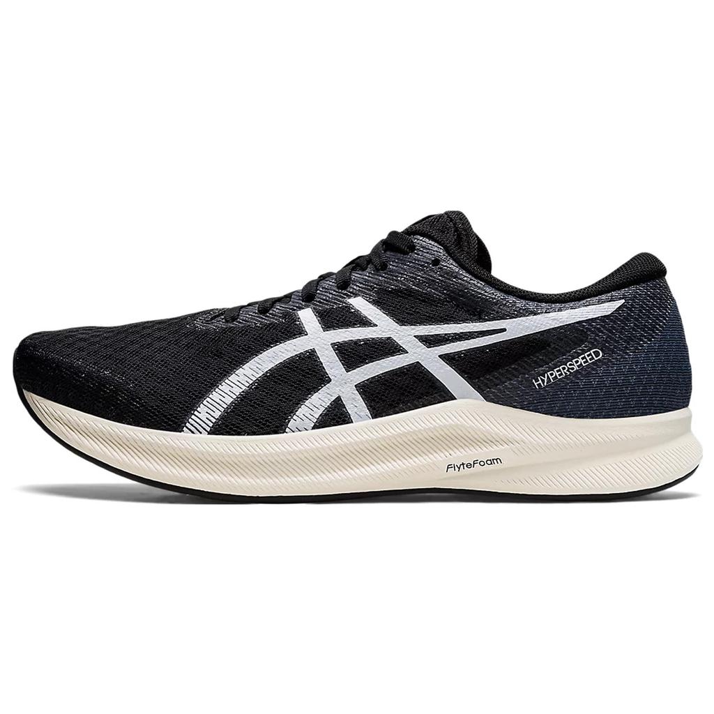 Asics Hyper Speed 2 Comfortable Rubber Durable Breathable Low Top Training Running Shoes Men Sneaker Black White 1011B494-001