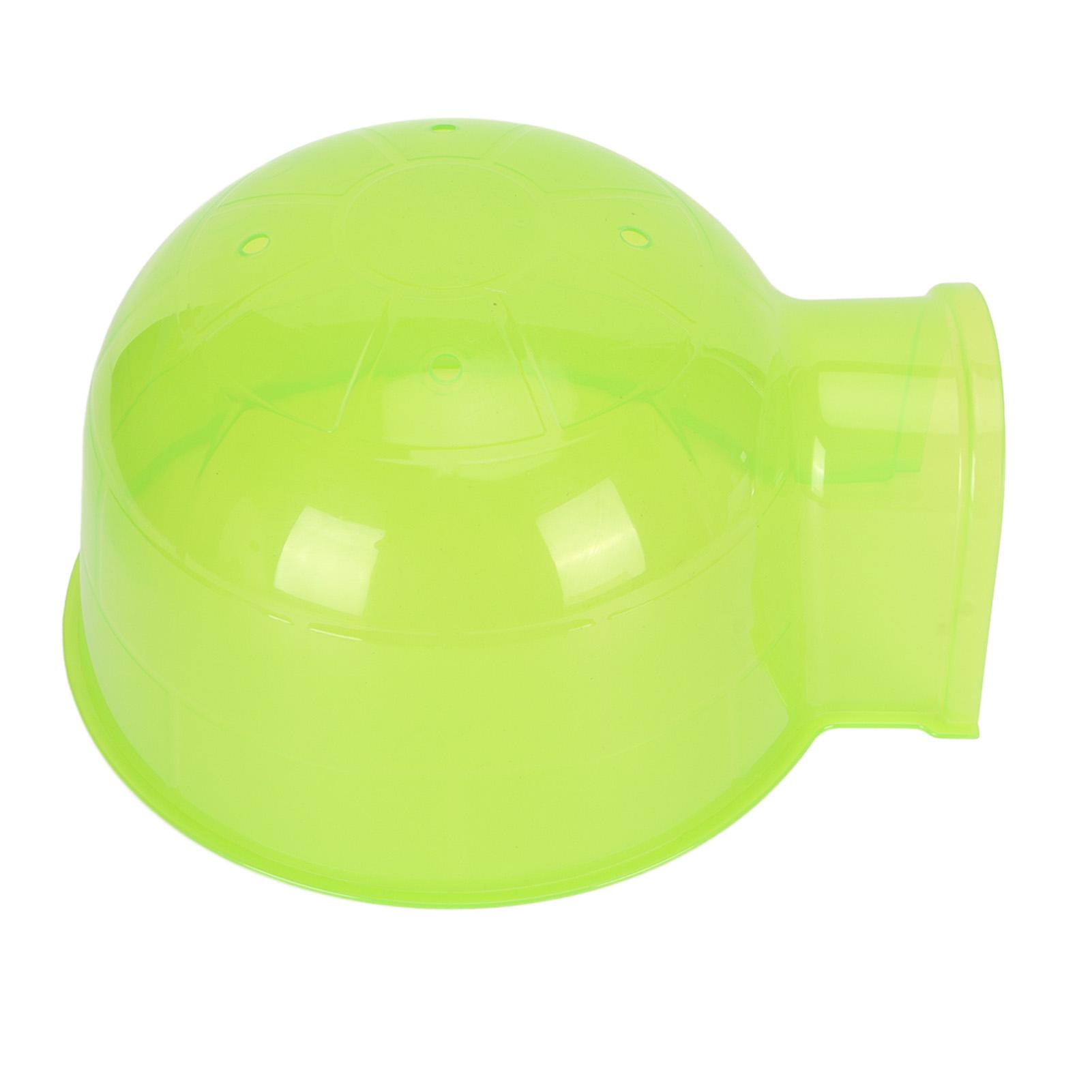 

Hamster Sand Bath Container Transparent Breathable Hamster Toilet Hideout Small Animal Bathroom for Hamster Hedgehog L