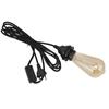 E27 Lamp Holder Hanging Light Cord Lampholder with Switch Pendant Lampholder