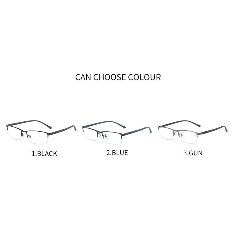 Anti-blue Light Glasses Half-frame Square Eyewear Women Men Luxury Eyeglasses Blue Light Blocking Man Lady Computer Eyeglas