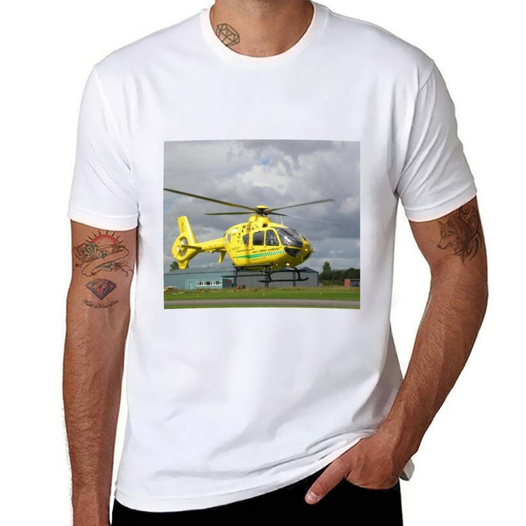 Air Ambulance Tshirt Regular Fit Plain Tee Shirt