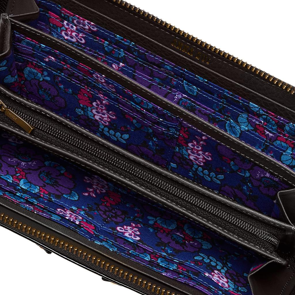 Long Wallet Serpent Black F [ANNA SUI] Women's