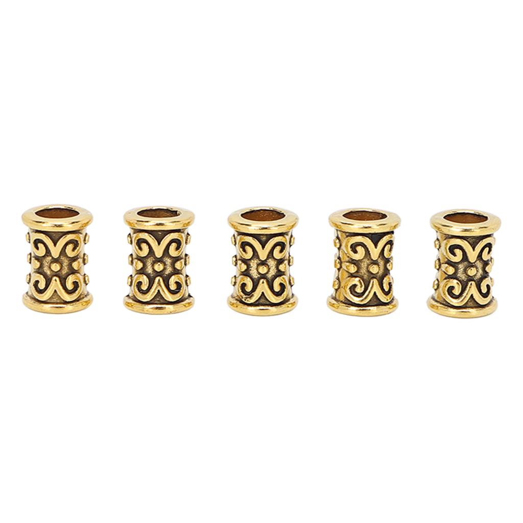 30 stuks Haarslang kralen Retro Legering Haardreadlocks Kralen Accessoires voor Haatvlechten Armband Hanger Ketting