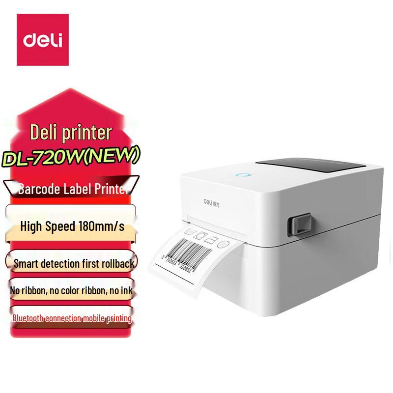 Deli DL-720W Wireless Thermal Label Printer