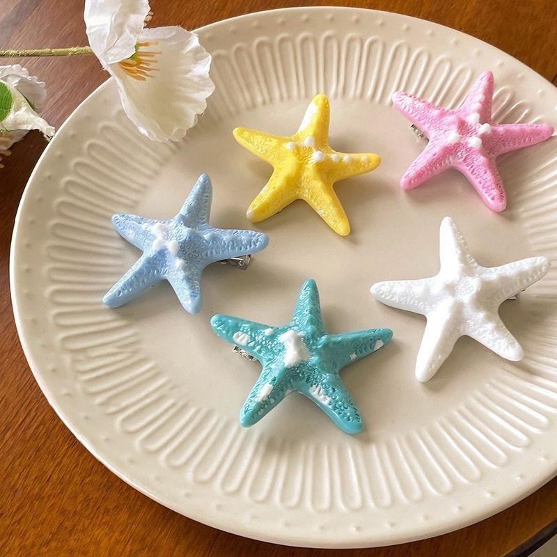 Neue Sommer Strandurlaub Muschel Seestern Haarspangen Haarnadeln Süße Seitenklammer Haarspangen Für Mädchen Koreanisches Ornament Haarschmuck