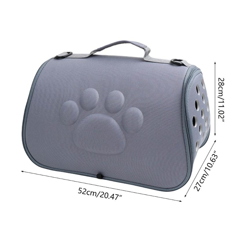 Cat-in-bag Comfort Carrier for Puppies Carry Bag Outdoor Travel Shoulder Carrier Foldable Travel Safe Handle