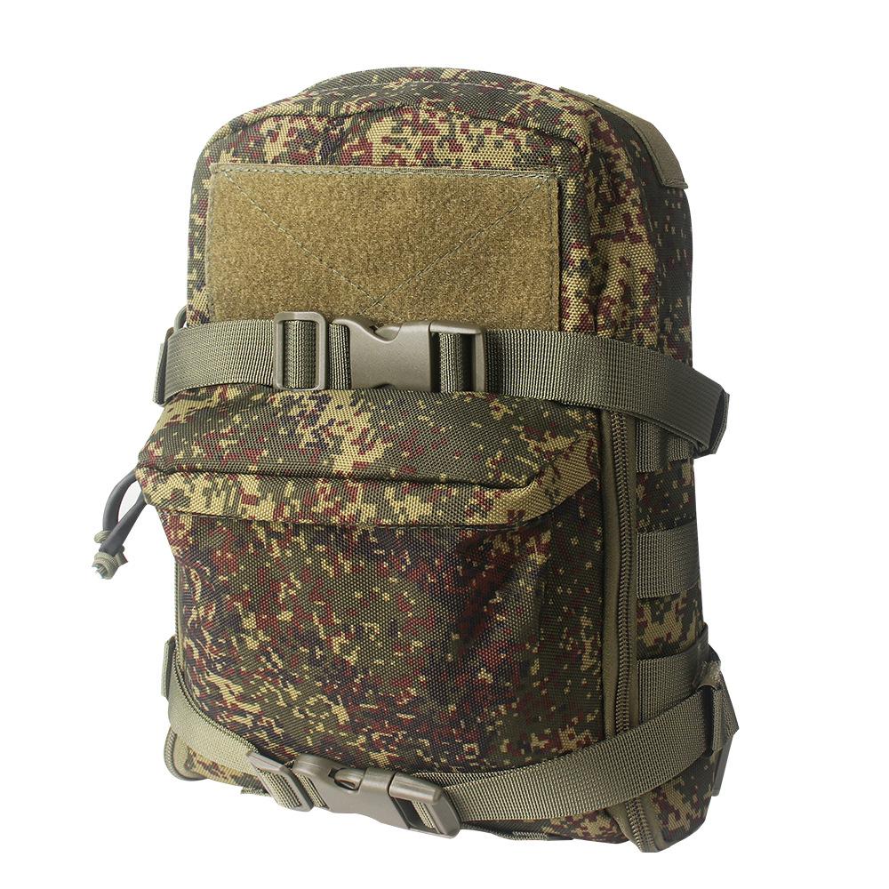 Borsa idrica tattica militare da esterno, zaino leggero da appendere al petto, borsa attaccabile molle, zaino posteriore per giubbotto