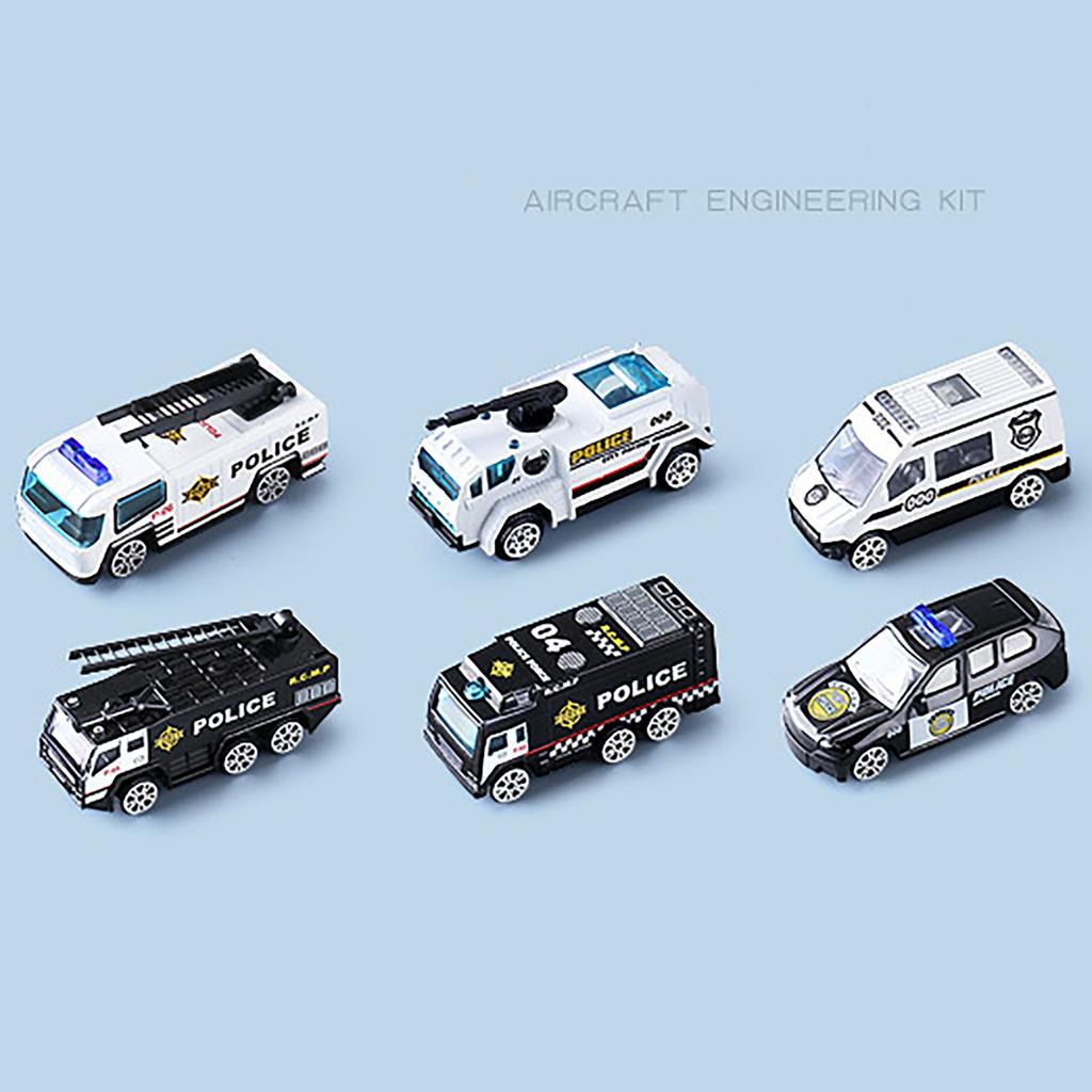 Airplane Car Toys Set Transport Cargo Airplane With Fire Truck Vehicles DIY Gift