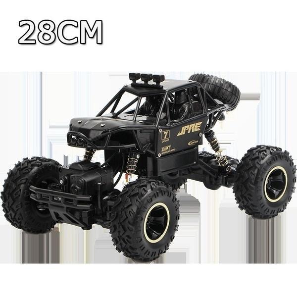 

Высокоскоростной внедорожный радиоуправляемый грузовик, радиоуправляемый электрический гусеничный автомобиль, 4WD, багги с дистанционным управлением, 38 см/28 см 28cm normal quality чёрный