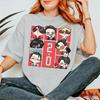 Kpop Boy Band Cute Q Version Graphics T-shirt Cotton Unisex High-Quality Comfortable Casual Oversized