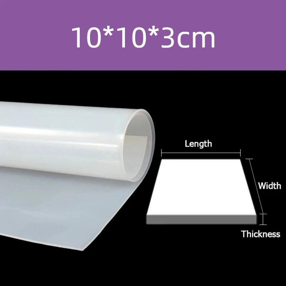 Translucent Silicone Sheet High Temperature Resistance Silica Gel Plate New Silicone Gasket