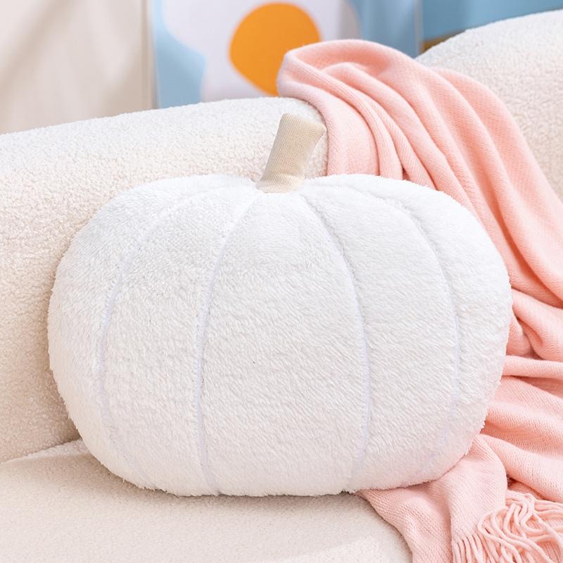 Halloween Pompoen Kussen Pluche Speelgoed Zacht Katoen Gevulde Pompoenvormige Bank Stoel Rugkussen Mooie Kamerdecoratie Leuk Cadeau 40cm