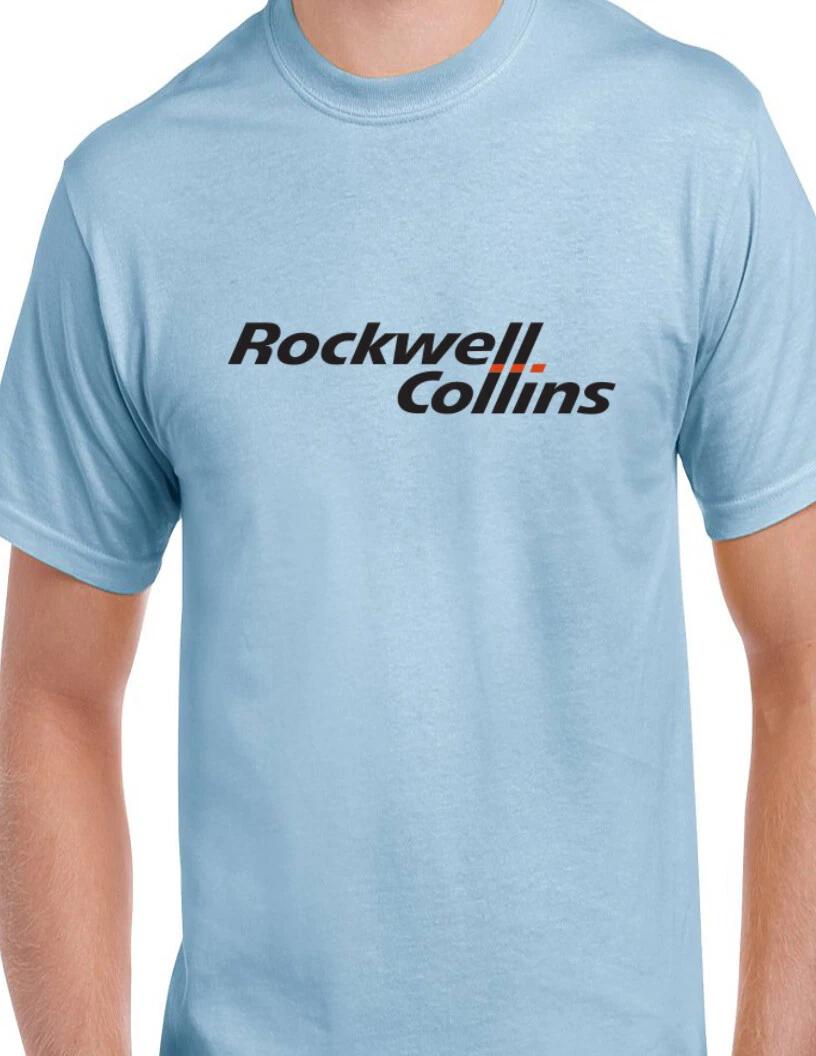 Rockwell Collins Retro T-Shirt Defunct Aerospace Developer Company US Fly Tee 2XL