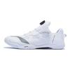Li Ning Mage Shock Absorbing Non-Slip Wear-Resistant Low-Top Table Tennis Shoes Unisex Shoes White Black APPT003-2