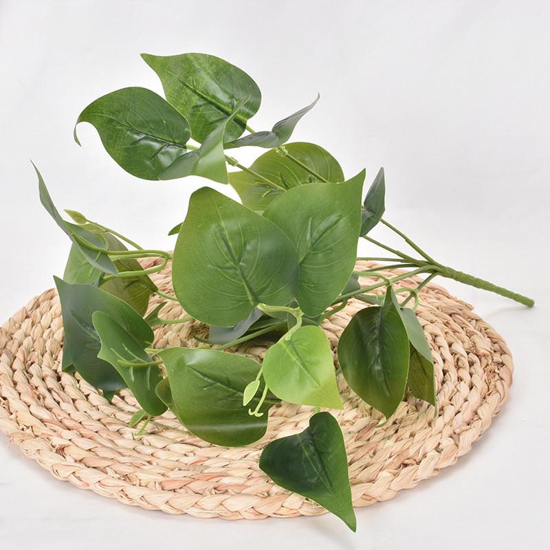 Deliciosa Plastic Monstera Epipremnum Aureum Rohdea Japonica Plant Artificial