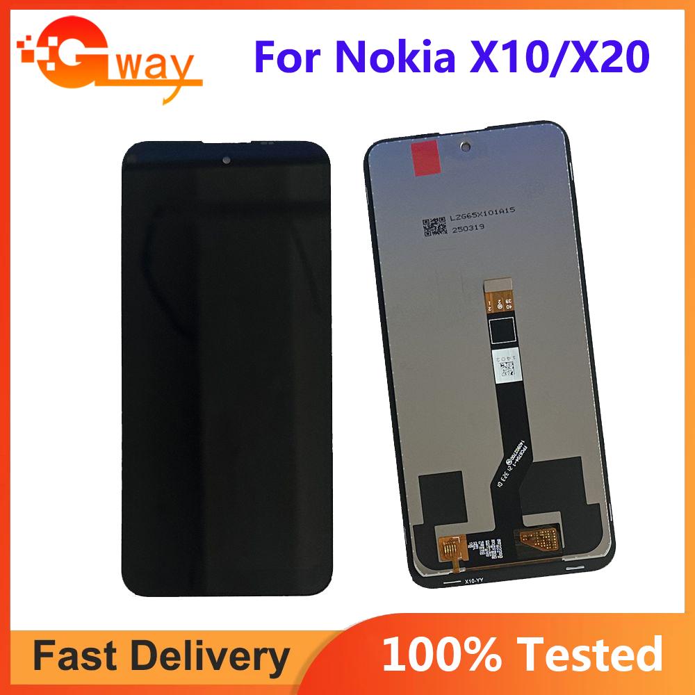 

LCD Screen and Digitizer Full Assembly For Nokia X10 X20