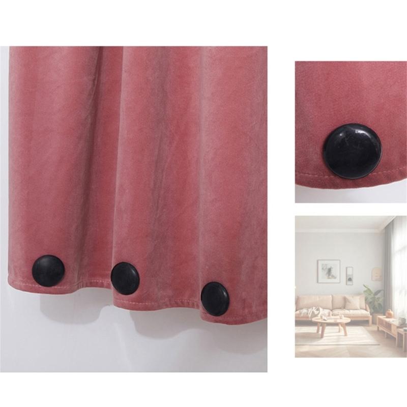 10 pezzi di fibbie magnetiche antivento per tenda da doccia, pesi di ricambio, clip magnetiche per tovaglia, evitano che il vento le sposti