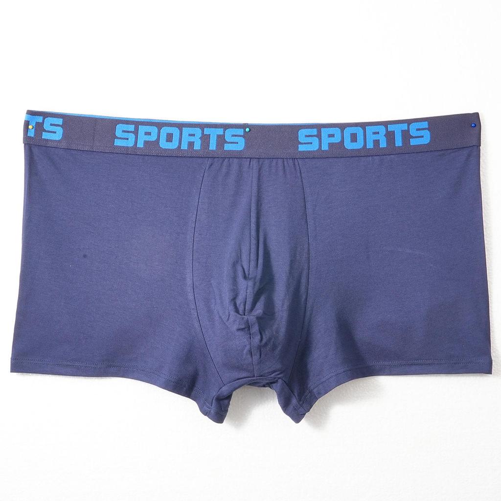 Men's Modal Sport Boxer Briefs with U-Shaped Pouch - Breathable, Plus Size, Mid-Rise