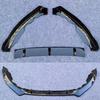 HTTYYX Lesklý černý přední nárazník auta Splitter Lip Diffuser Body Kit Spoiler Guard Pro Ford Mondeo Fusion 2013 2014 2015 2016