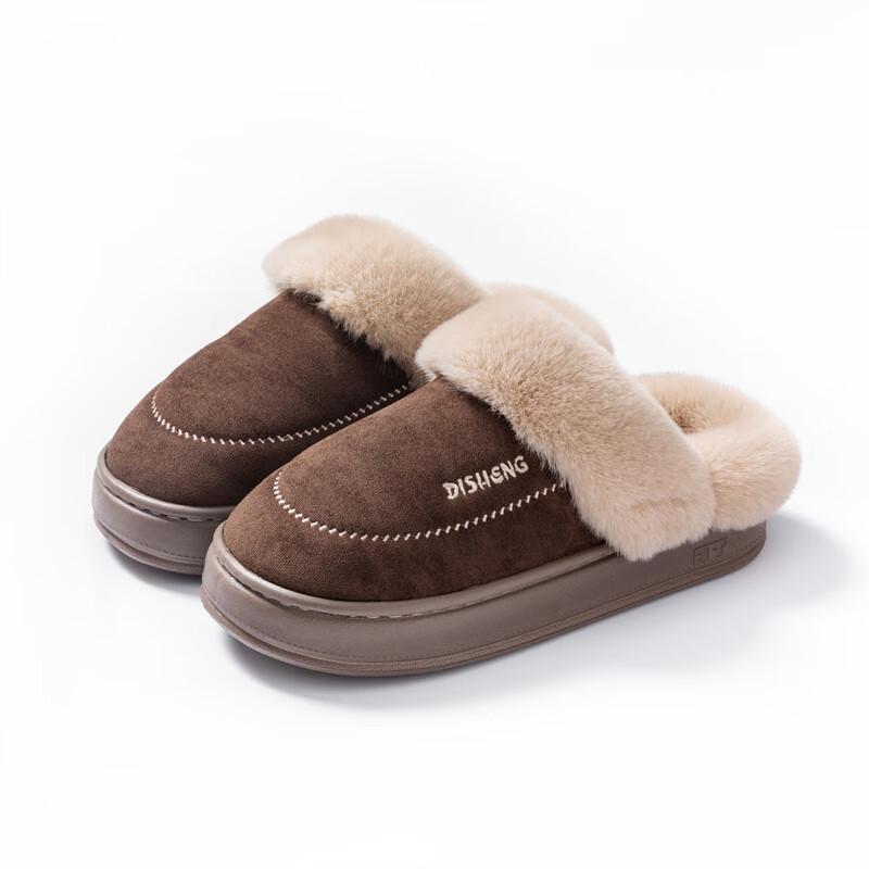 Women s Fashion Bowknot Indoor Warm Slippers 42-43
