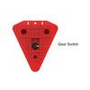 Solar Outdoor Alarm LED Flashing Warning Strobe Light 129 Decibels Dog Barking Sound Security Siren For Home For Villa For Farm