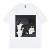 Bier Katze Kumpel Lustiges Meme T-Shirt Unisex Unisex Mode Vintage Kurzarm T-Shirt Sommer Lässig Locker Baumwolle T-Shirts Streetwear