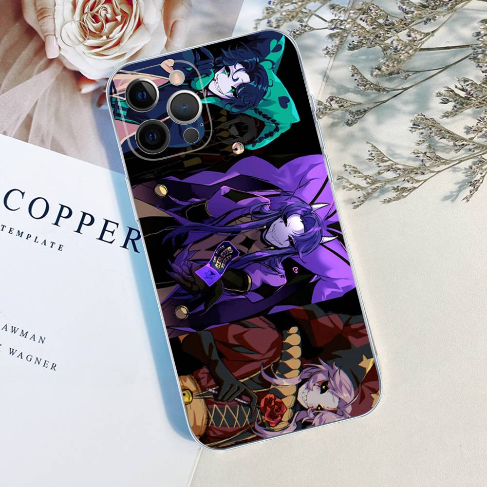 The Freak Circus Pierrot Game Fit For iPhone 16 15 Promax Phone Case iPhone 14 11 12 High end 13 Pro Silicone
