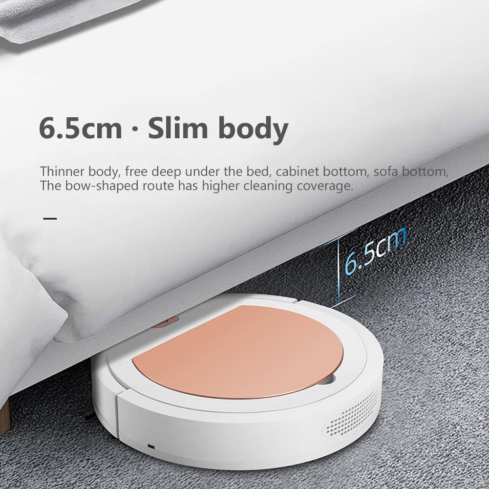 3 in 1 2000Pa Automatic Smart Sweeper Robot Mute Floor Cleaning Vacuum