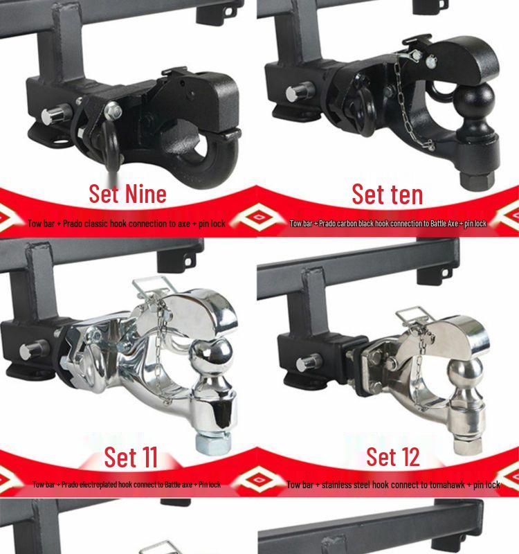 Compatible for converting Trumpchi GS8, GS4, GS5, and GS7 trailer hooks into towing or rear towing hooks.