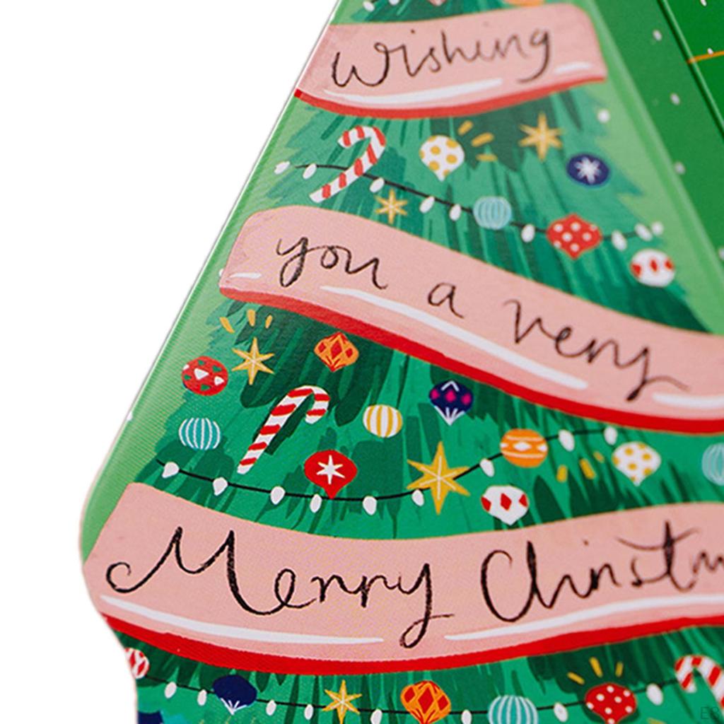 Christmas Candy Box Biscuit Can Gifts Packaging Gift Container