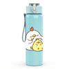 1PC Chick With Yellow Duckling Print 750ml Color Plastic Sports Water Bottle Leakproof Flip Straw Lid Suitable for Sports Office Home Use