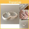 Koreansk Stilig Inspirert Justerbar Perle- og Sølvring for Kvinner Moderne Mote 2023 Smykker