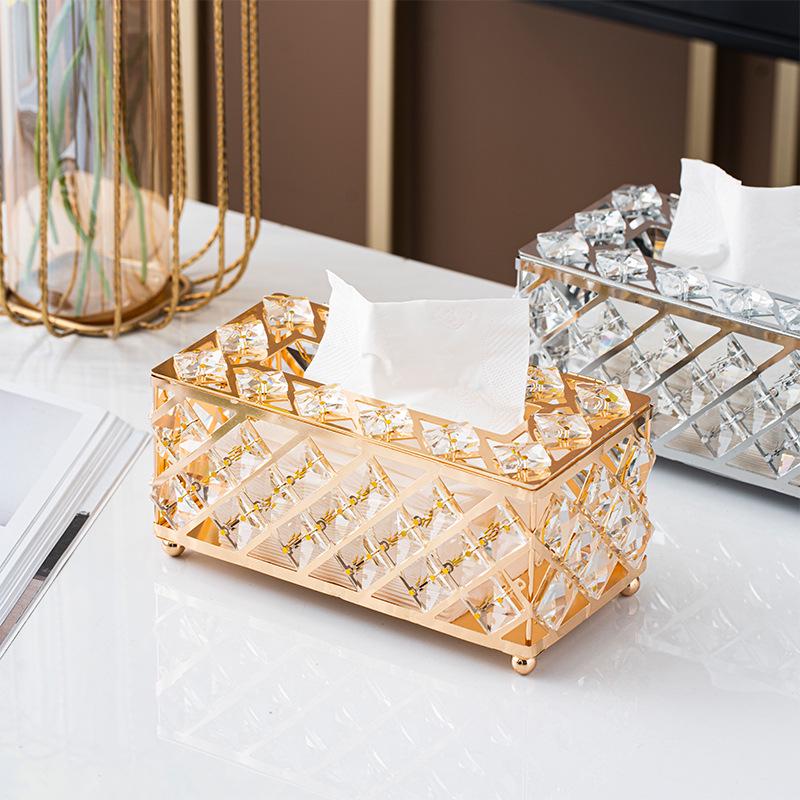 European Luxury Tissue Box: Modern Design for Dining Tables, Coffee Tables, and Hotel Decor