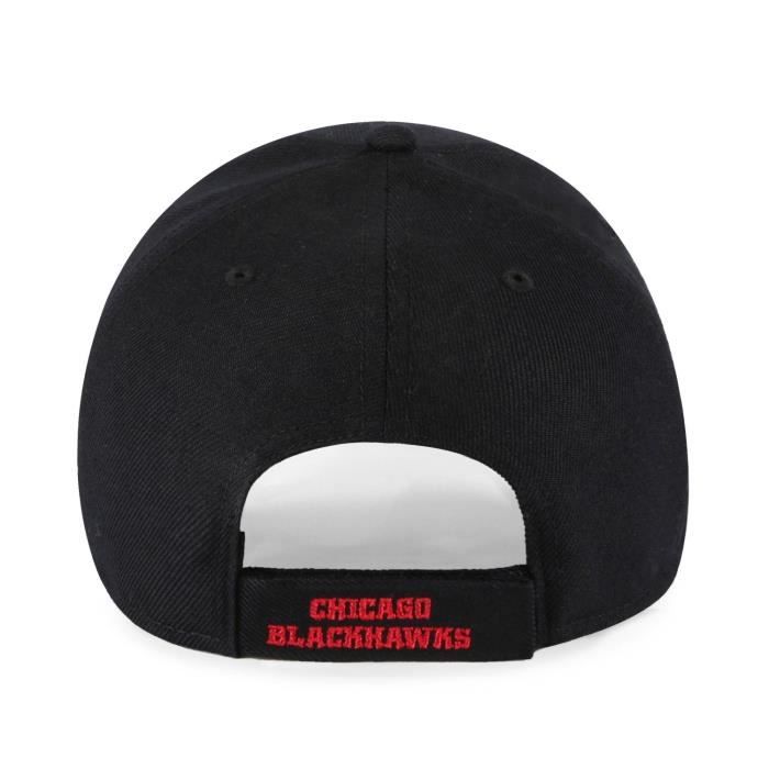 Casquette 47 Brand - Mvp Vintage Chicago Blackhawks - Homme - Blanc - Noir - Rouge