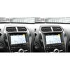 Real Carbon Fiber Car Central Navigation Screen Panel AC Outlet Vent Frame Sticker Compatible with Ford Explorer 2013 2014 2015 2016 2017 2018 2019