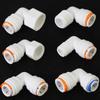 1/4" 3/8" 1/2" Zoll Außendurchmesser Rohr POM Schnellkupplungsverbinder Aquarium Wasserreiniger Filter RO-System