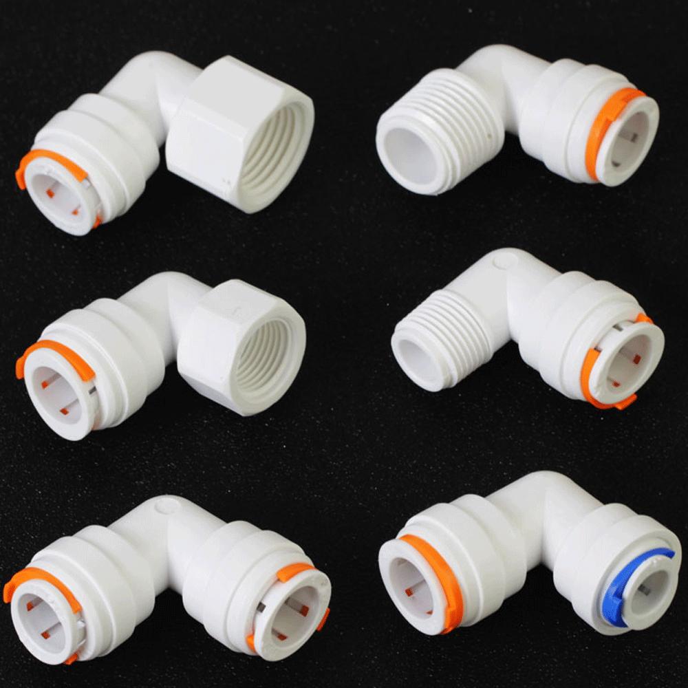 1/4" 3/8" 1/2" Zoll Außendurchmesser Rohr POM Schnellkupplungsverbinder Aquarium Wasserreiniger Filter RO-System