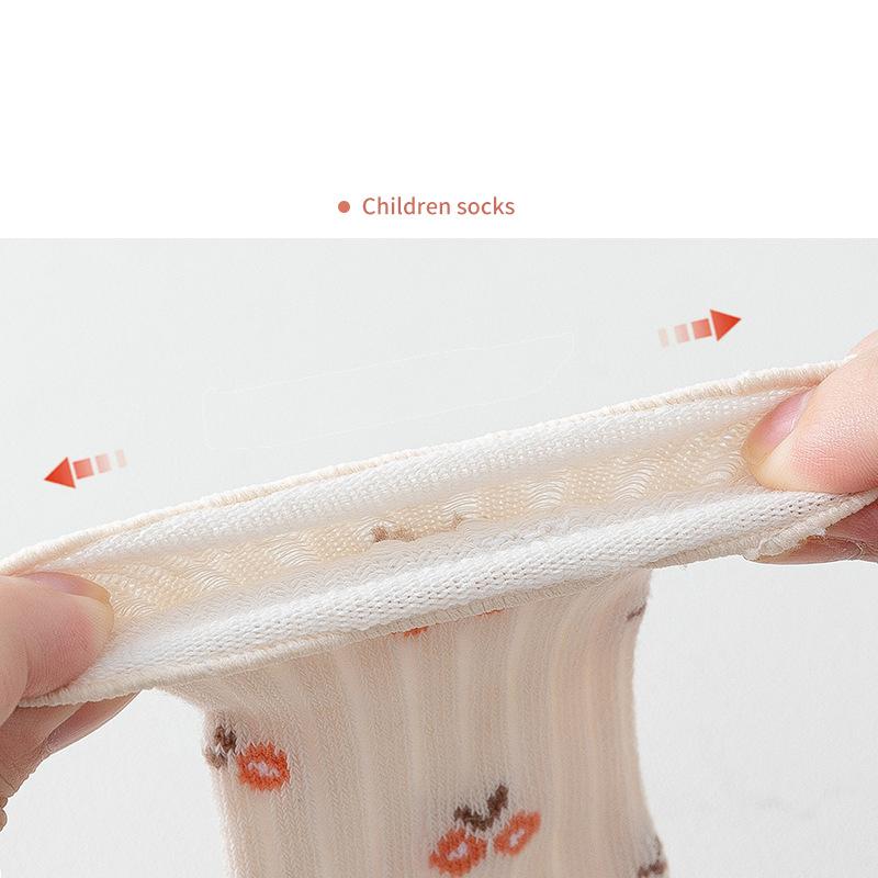 Newborn Baby Girl Socks New Kids Ruffled Knee High Socks Toddler Soft Cotton Spring Autumn Children Princess Long Socks