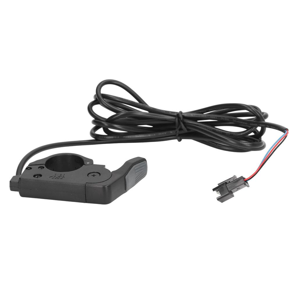 Electric Bike Thumb Throttle Antiskid Electric Scooter Thumb Accelerator with SM Connector for Conversion