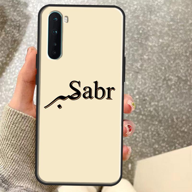 Sabr Patience Case For OnePlus 13T 10T 8T 10 Pro 15 13 12 11 15R 13R 12R Nord CE 5 2 3 4 Lite N20 N30 Coque