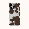 Cow Pattern Phone Case for IPhone 16 15 14 13 12 11 X XS XR XSMAX 7 8 Pro Max Plus Double-layer Back Cover