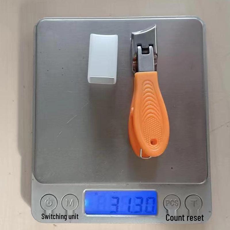 Large Anti-Splash Slanted Edge Nail Clippers for Precise Trimming