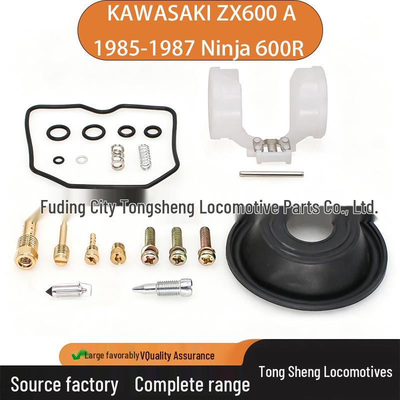 

4-Piece Carburetor Repair Kit for 1985-1987 Kawasaki Ninja ZX600 A 600R Advisory Service