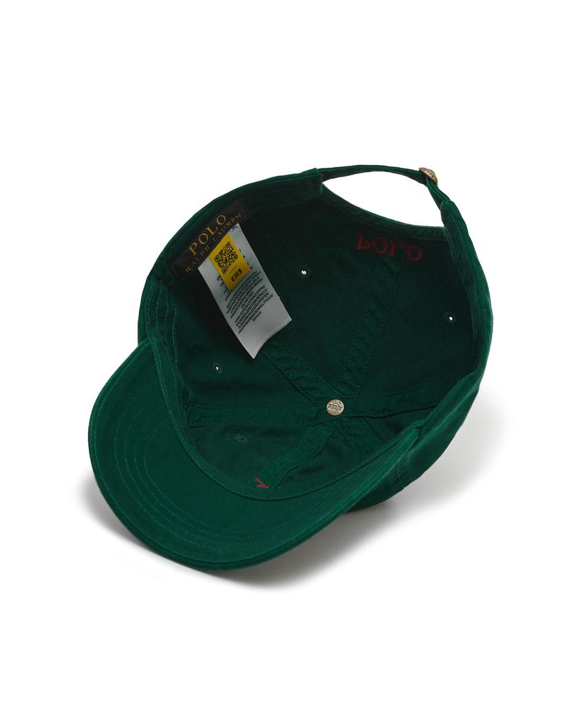 POLO RALPH LAUREN Baumwoll-Chino-Baseballkappe - Grün