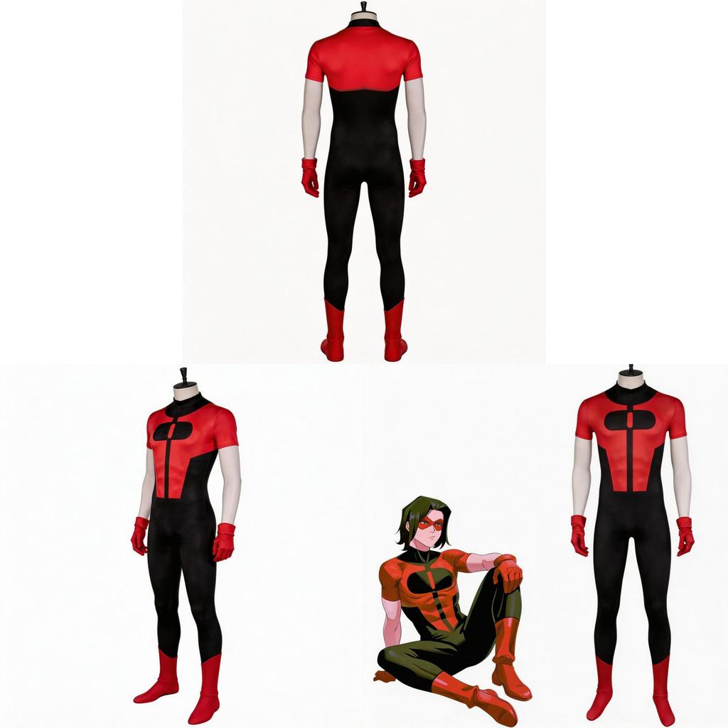 Costume Cosplay Invincible Kid Omniman Per Role Play di Anime e Giochi