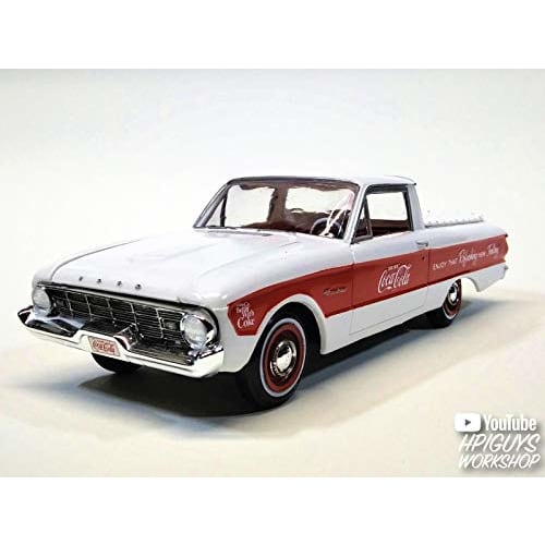 AMT 1/25 Scale 1960 Ford Ranchero with Coke Cooler Box Plastic Model Kit (AMT1189)