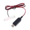 AA Battery Eliminator Cable Cord with Type-C Converter USB or Type-C Input 5V2A