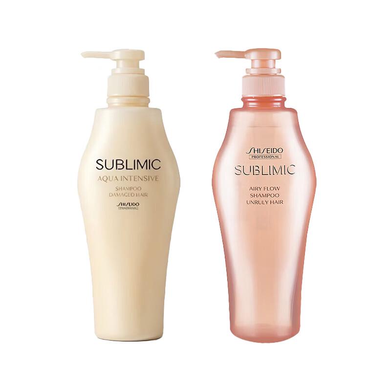 Набор шампуней Shiseido Professional Sublimic для увлажнения, восстановления и придания объема