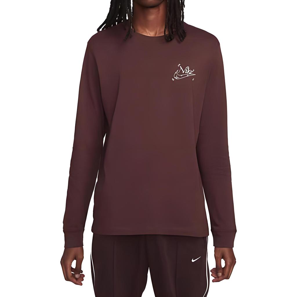 New Nike T Shirts Men's Light Brown DZ2828-227