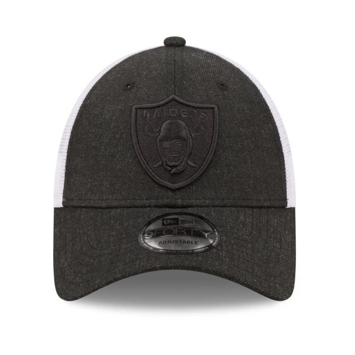 Casquette Trucker New Era 9Forty - HOME FIELD Las Vegas Raiders - Noir - Homme - Printemps / Été - Sportswear